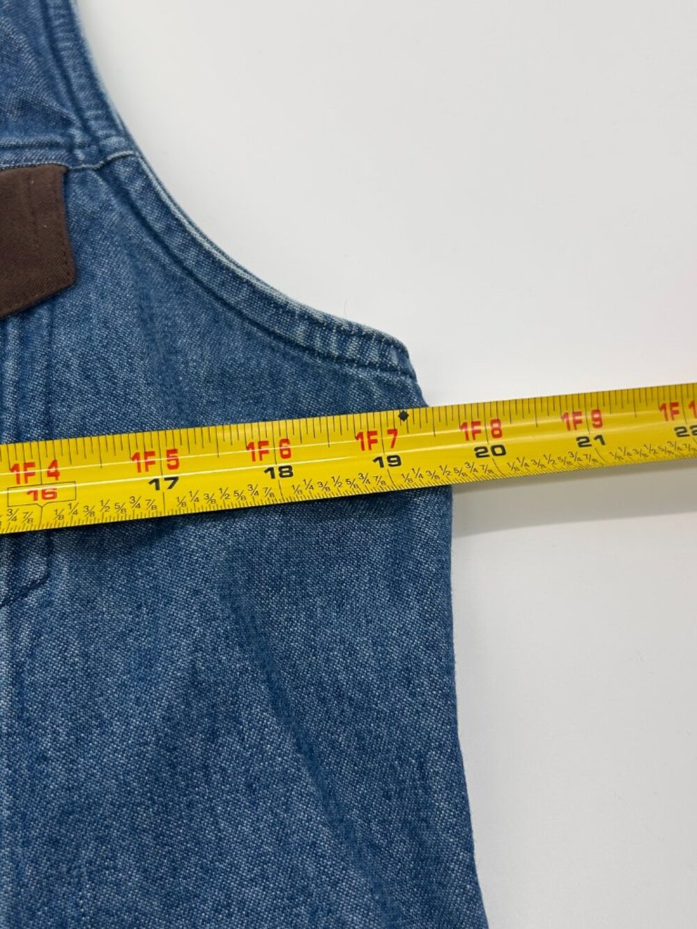 Vintage Sun River Western Style Denim Vest Size L 100% Cotton‎ - Picture 9 of 11
